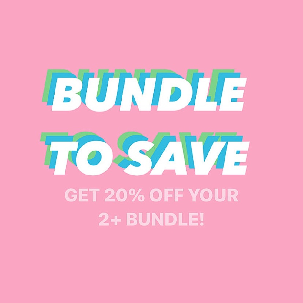 BUNDLE TO SAVE!